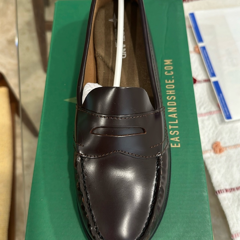 Eastland Brown Leather Loafers
